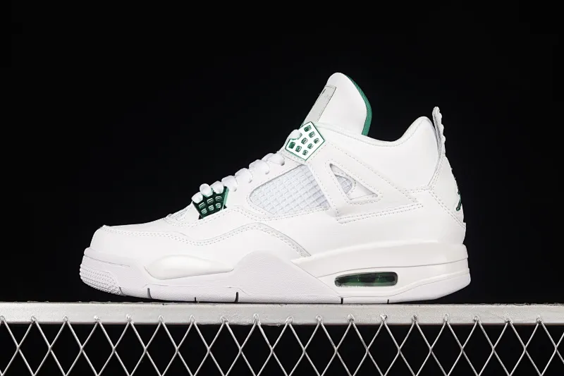 All categories Air Jordan Jordan series basketball shoes Air Jordan 4 F version Air Jordan 4 "Pine Green" AJ4 Joe 4 white and green first layer genuine label CT8527-113
